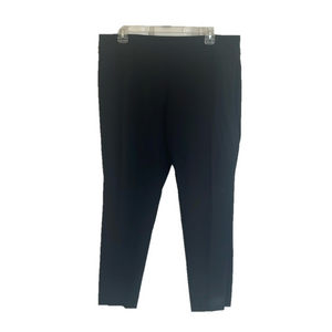 Renaur black pull-on ankle pant